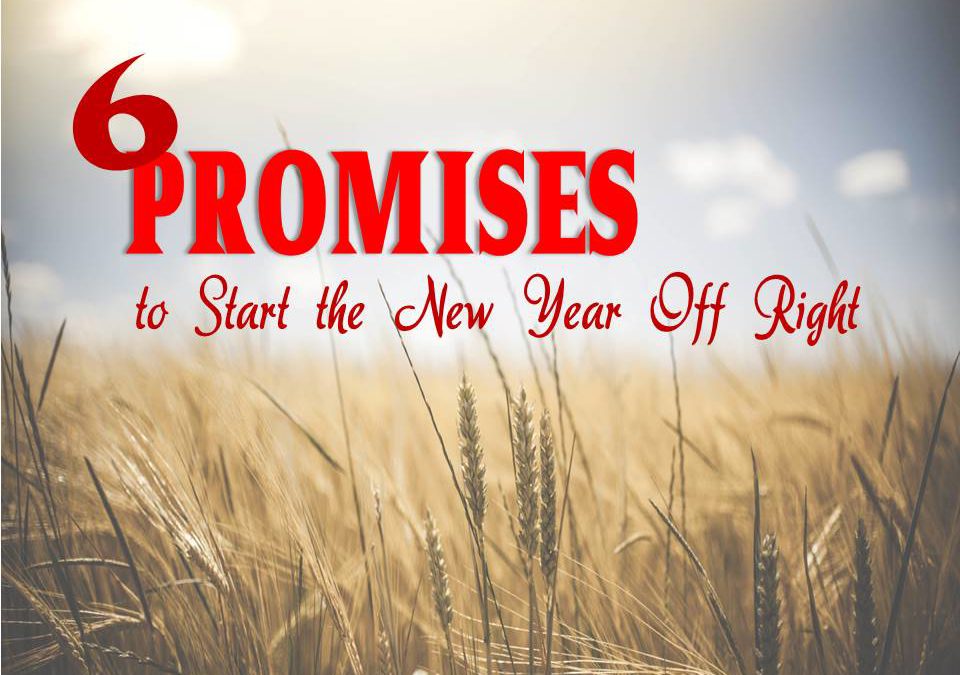 6 Promises to Start the New Year Off Right!